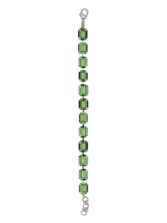 Sorrelli Peridot Octavia Repeating Tennis Bracelet