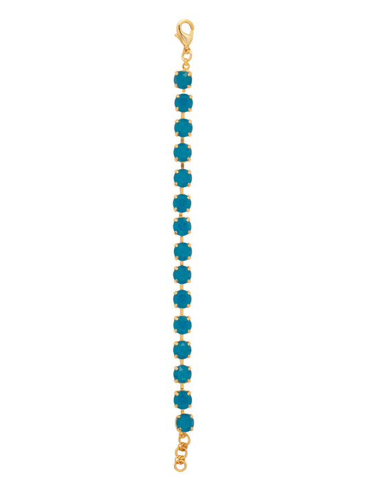 Sorrelli Caribbean Blue Opal Sienna Tennis Bracelet