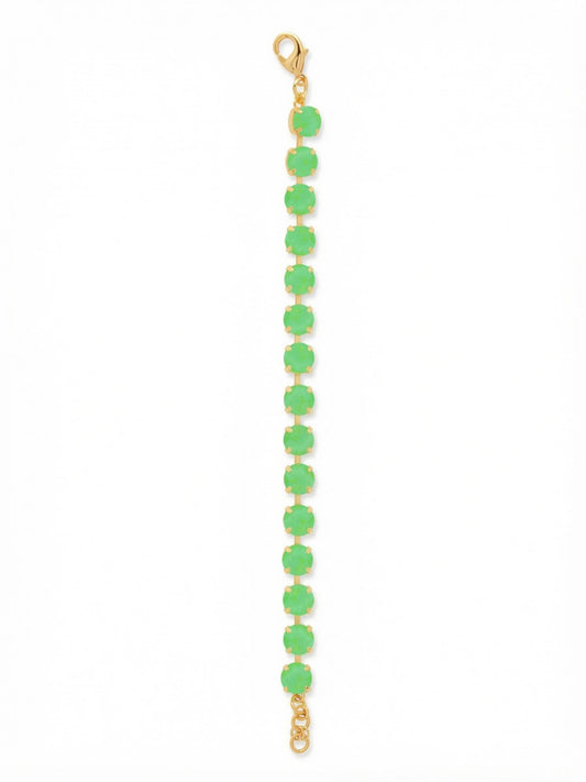 Sorrelli Electric Green Sienna Tennis Bracelet