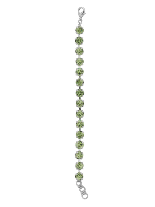 Sorrelli Peridot Sienna Tennis Bracelet