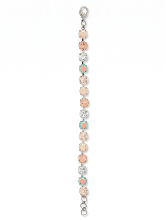 Sorrelli Rainbow Quartz Sienna Tennis Bracelet