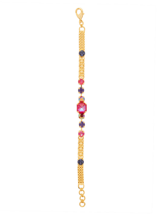 Sorrelli Red Velvet Kimber Tennis Bracelet
