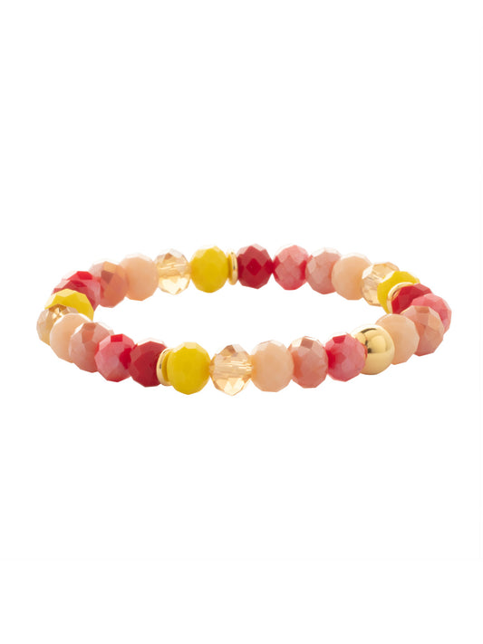 Sorrelli Moroccan Sunrise Kaya Beaded Stretch Bracelet