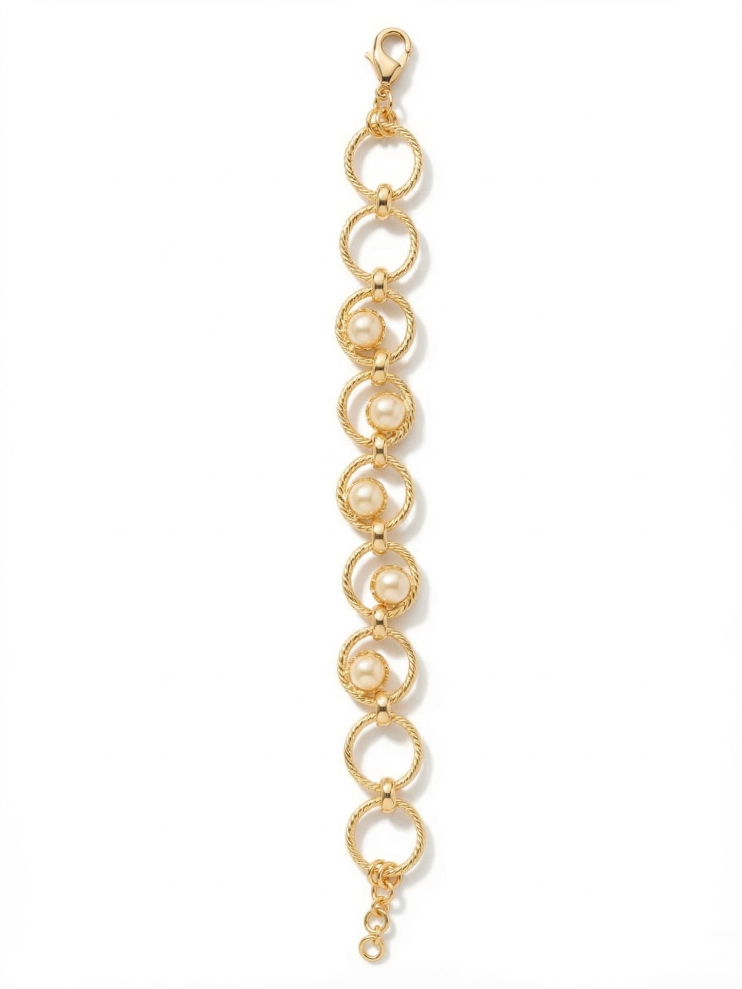 Sorrelli Modern Pearl Odessa Tennis Bracelet
