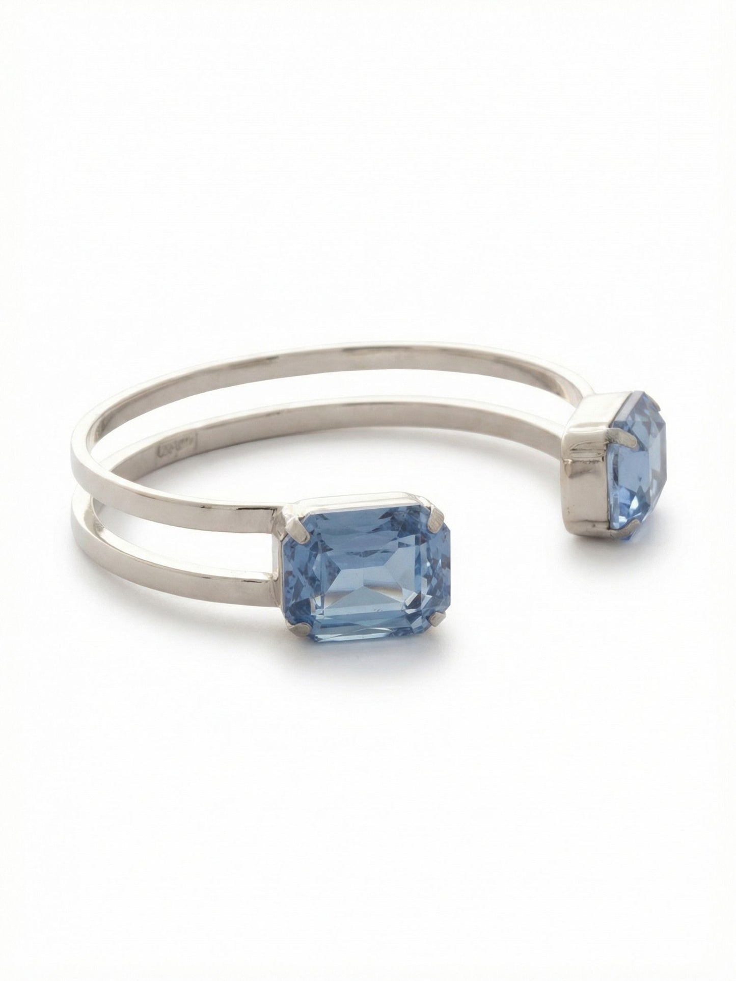 Sorrelli Light Sapphire Brynn Adjustable Cuff Bracelet