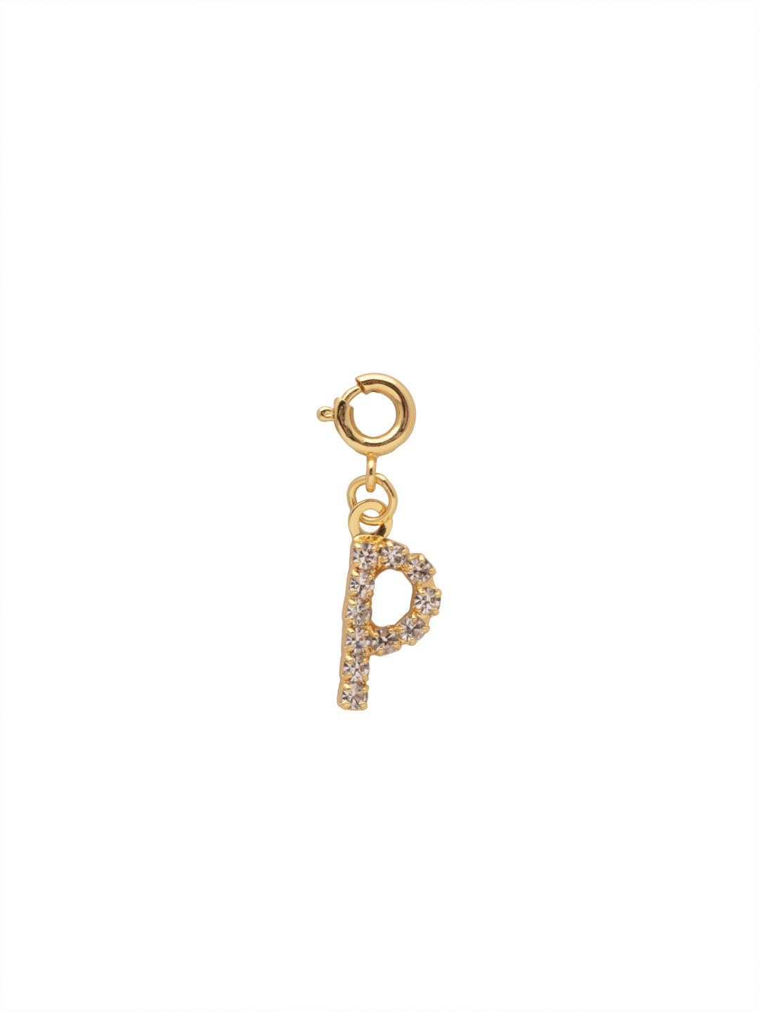 Sorrelli Crystal "P" Initial Charm