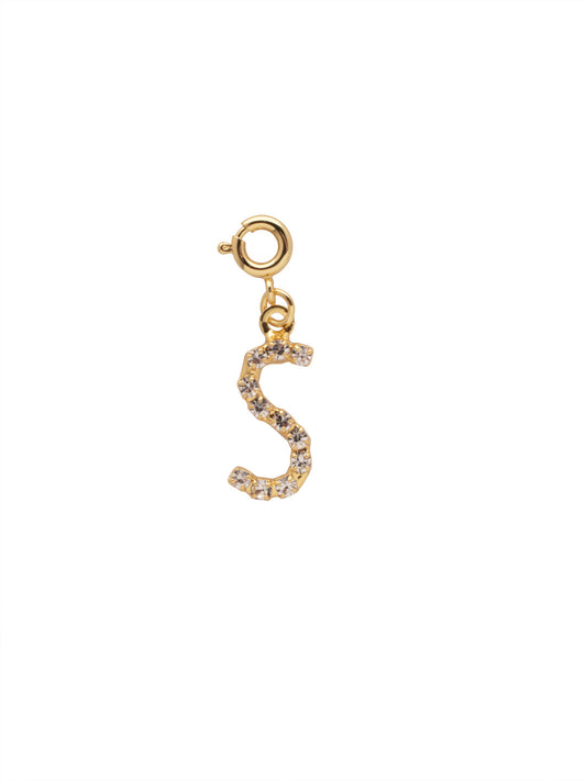 Sorrelli Crystal "S" Initial Charm