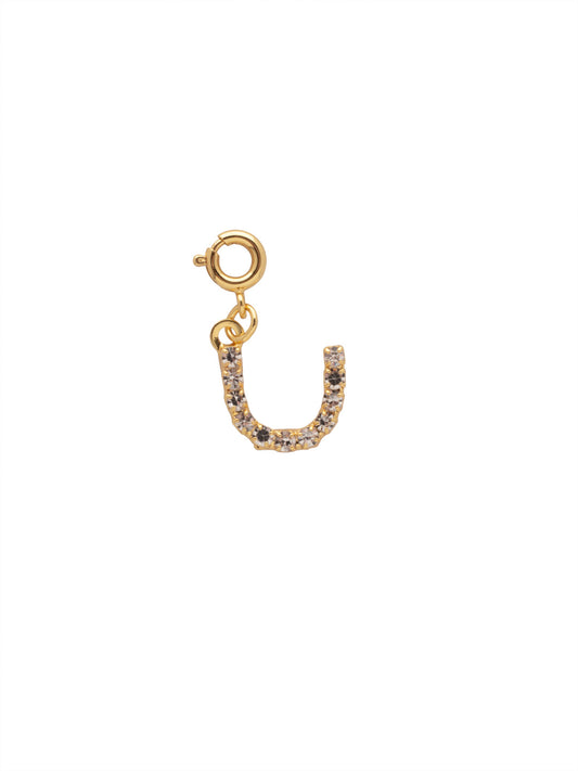 Sorrelli Crystal "U" Initial Charm