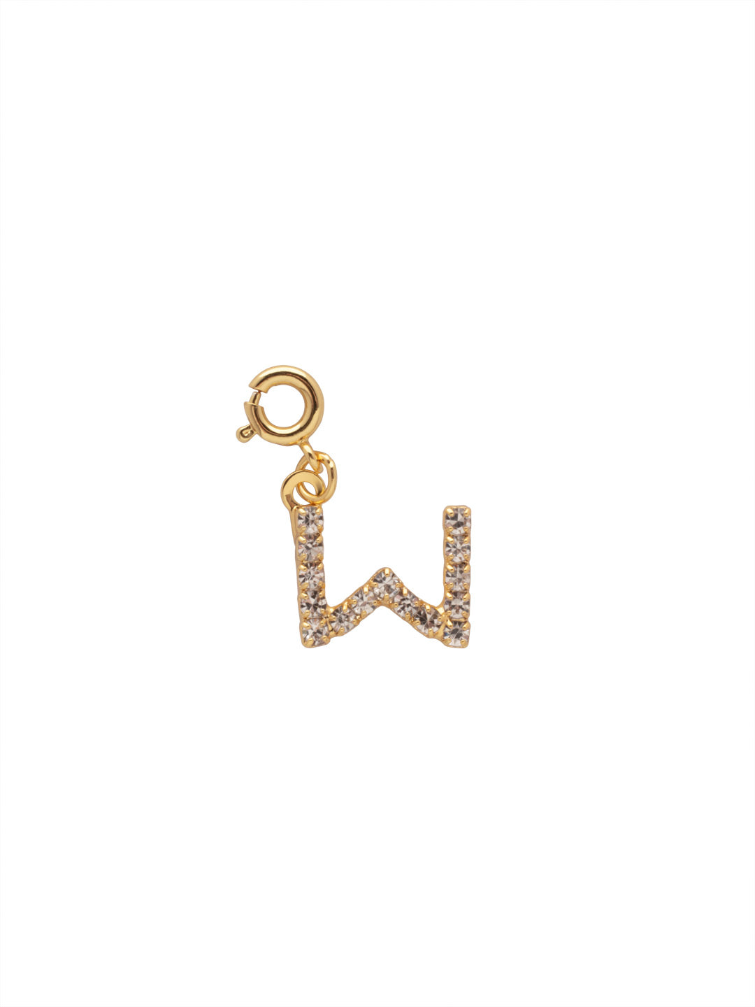 Sorrelli Crystal "W" Initial Charm