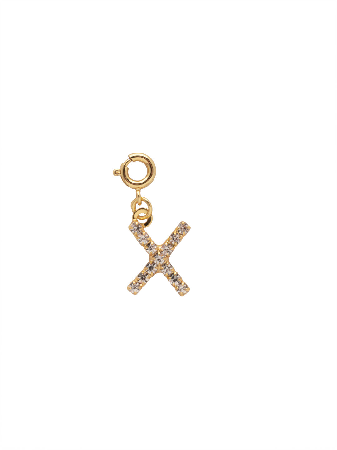 Sorrelli Crystal "X" Initial Charm
