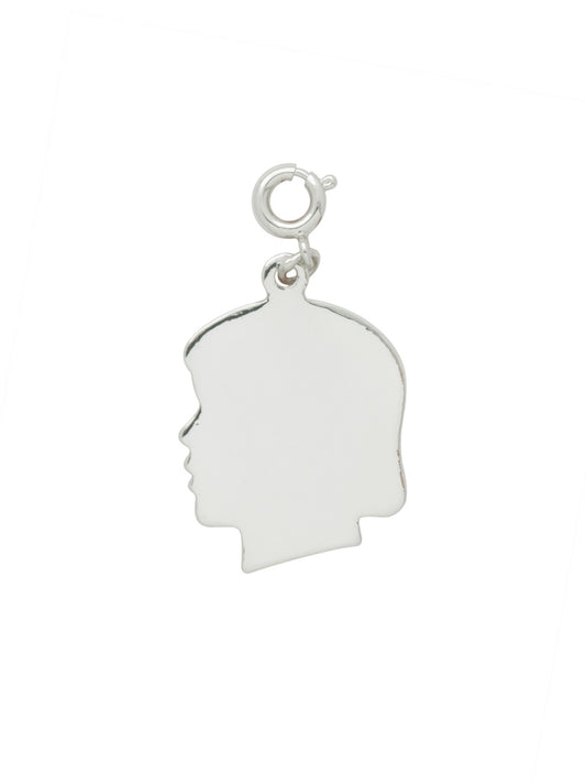 Sorrelli Bare Metallic Girl Silhouette Charm