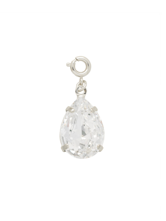Sorrelli Crystal Pear Cut Crystal Charm