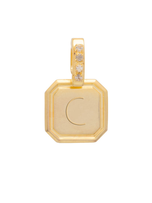 Sorrelli Crystal C Initial Charm