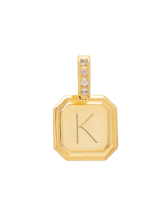 Sorrelli Crystal K Initial Charm