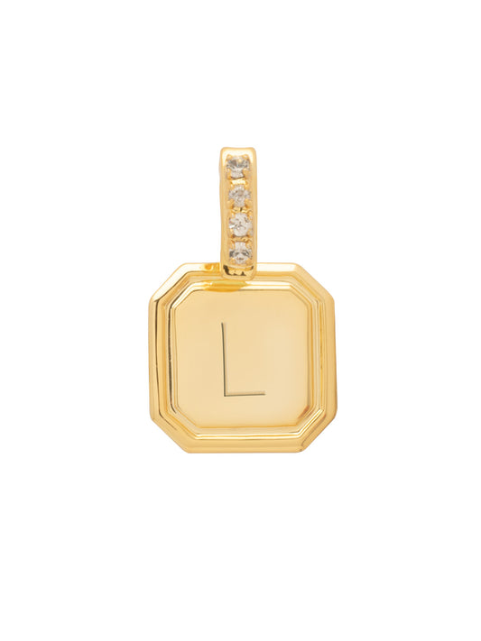 Sorrelli Crystal L Initial Charm