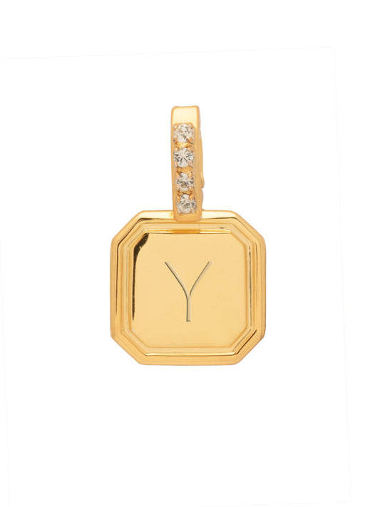 Sorrelli Crystal Y Initial Charm
