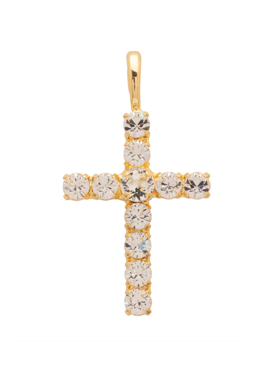 Sorrelli Crystal Crystal Cross Large Charm