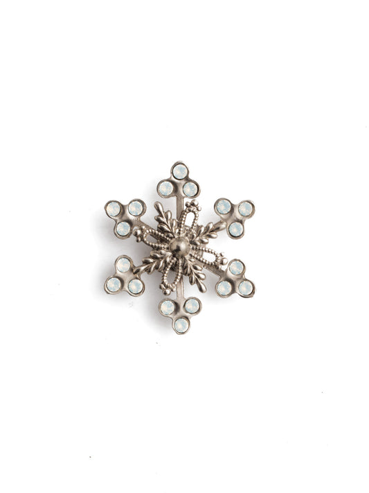Sorrelli White Opal Guinevere Mask Charm