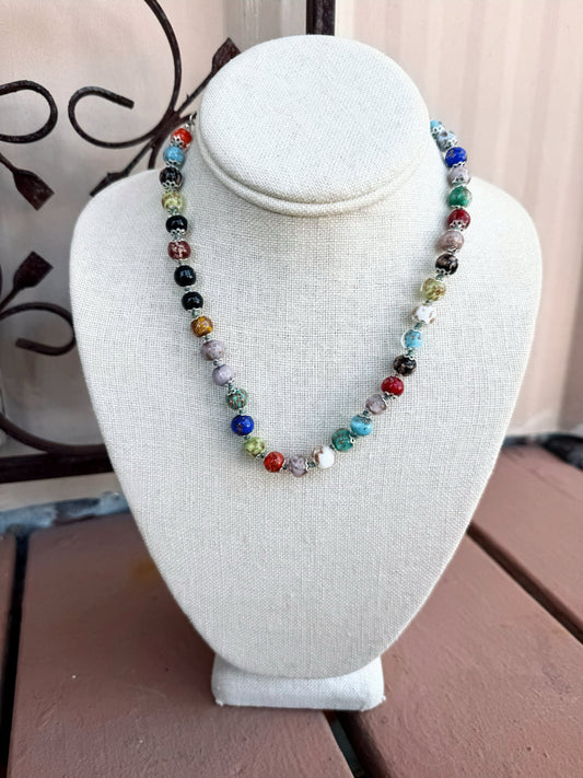 Murano Bead Necklace