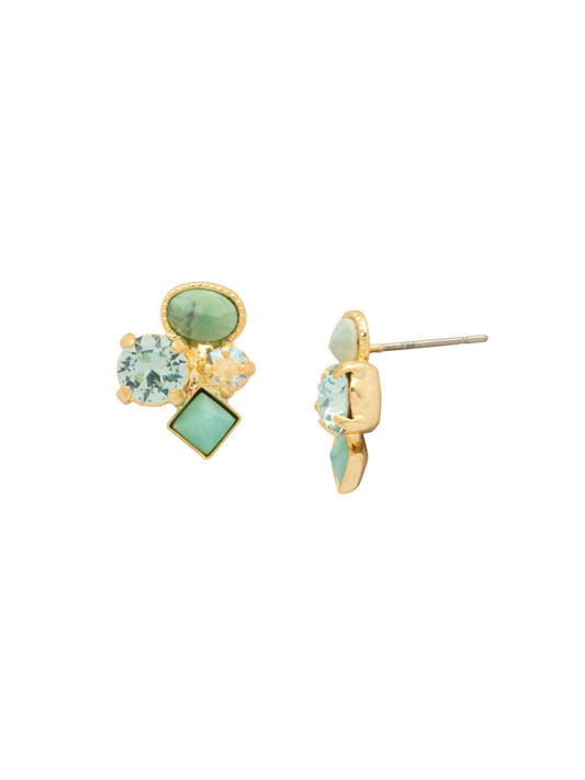 Sorrelli Coastal Dreams Small Cluster Stud Earring