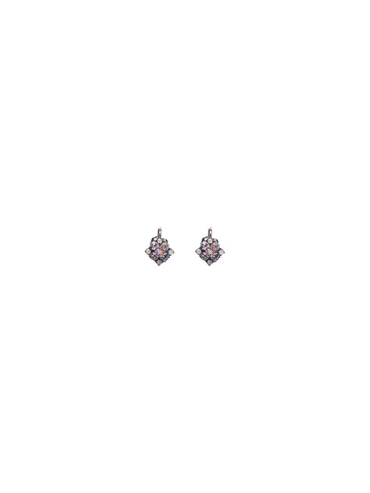 Sorrelli White Bridal Dainty Flower Dangle Earring