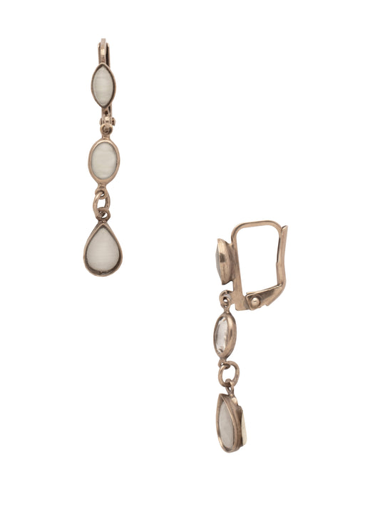 Sorrelli White Bridal Earrings