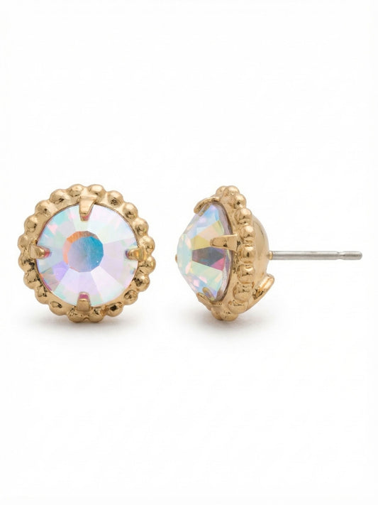 Sorrelli Crystal Aurora Borealis Simplicity Stud Earrings