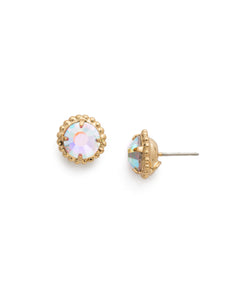 Sorrelli Crystal Aurora Borealis Simplicity Stud Earrings