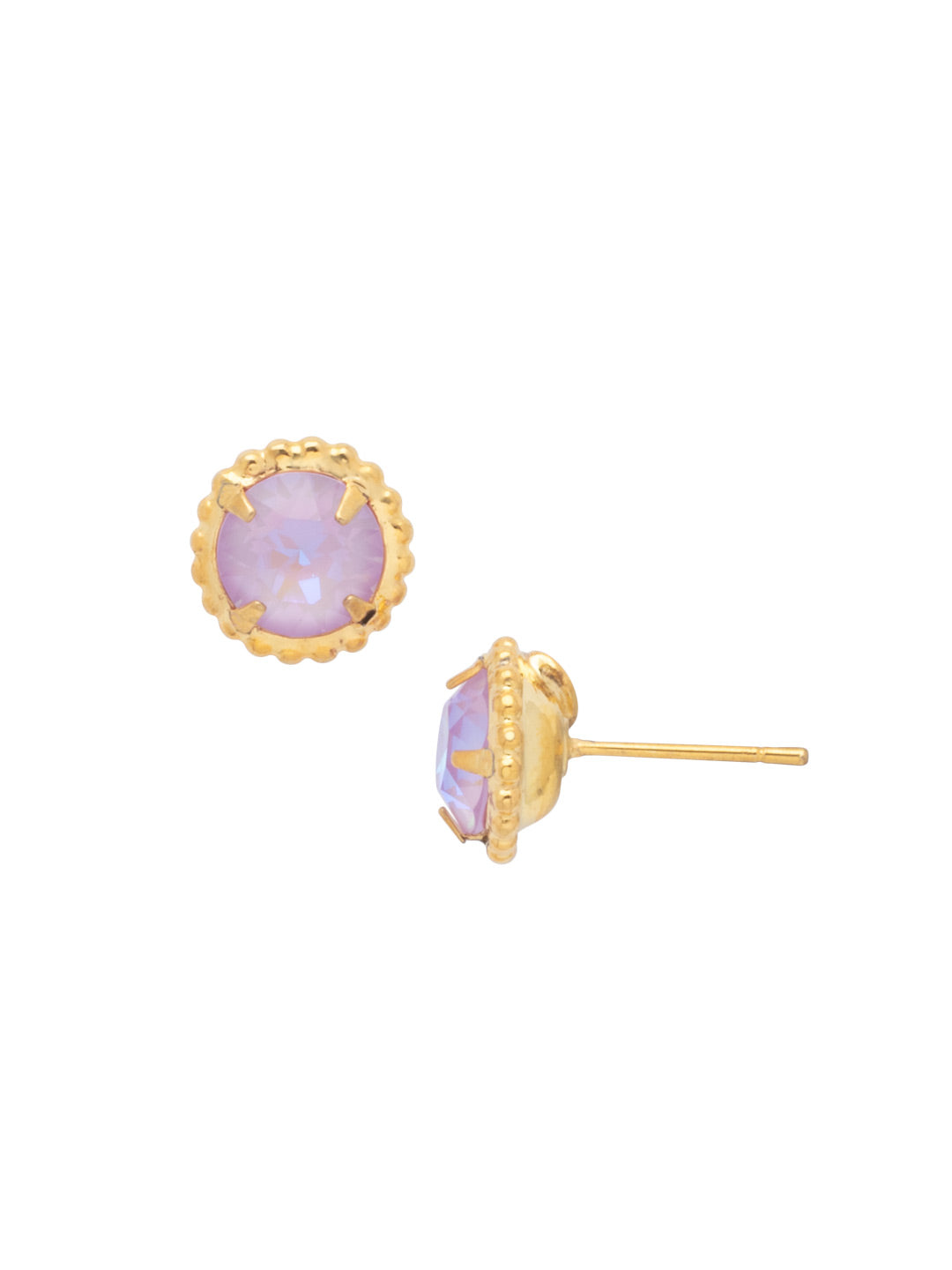 Sorrelli Cotton Candy Clouds Simplicity Stud Earrings