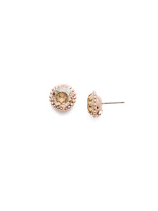 Sorrelli Dark Champagne Simplicity Stud Earrings