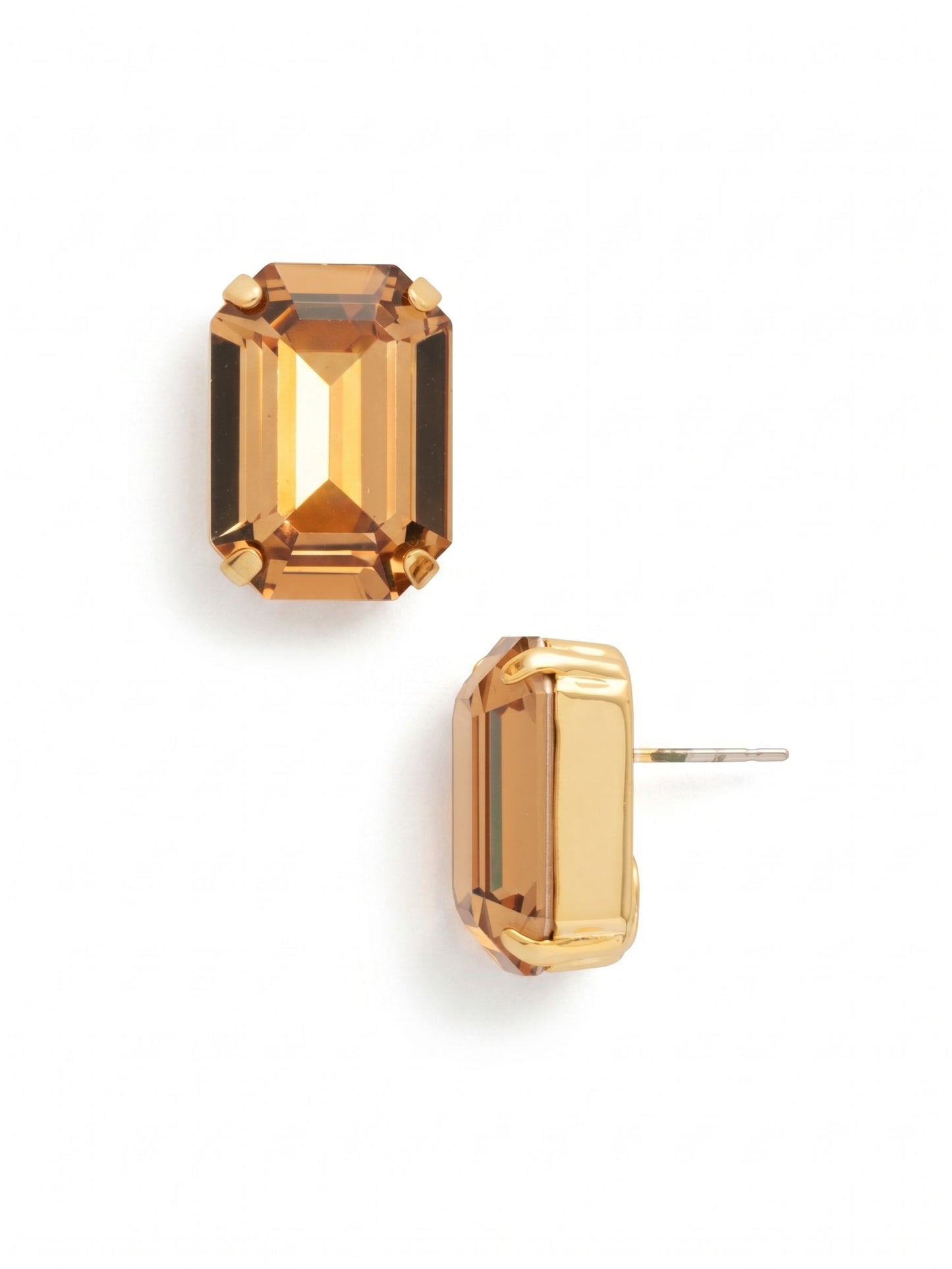 Sorrelli Honey Bourbon Brynn Stud Earrings