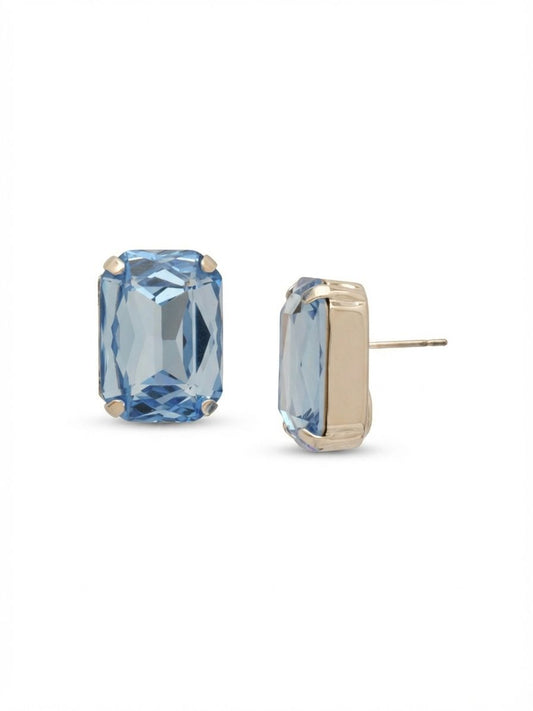 Sorrelli Light Sapphire Brynn Stud Earrings
