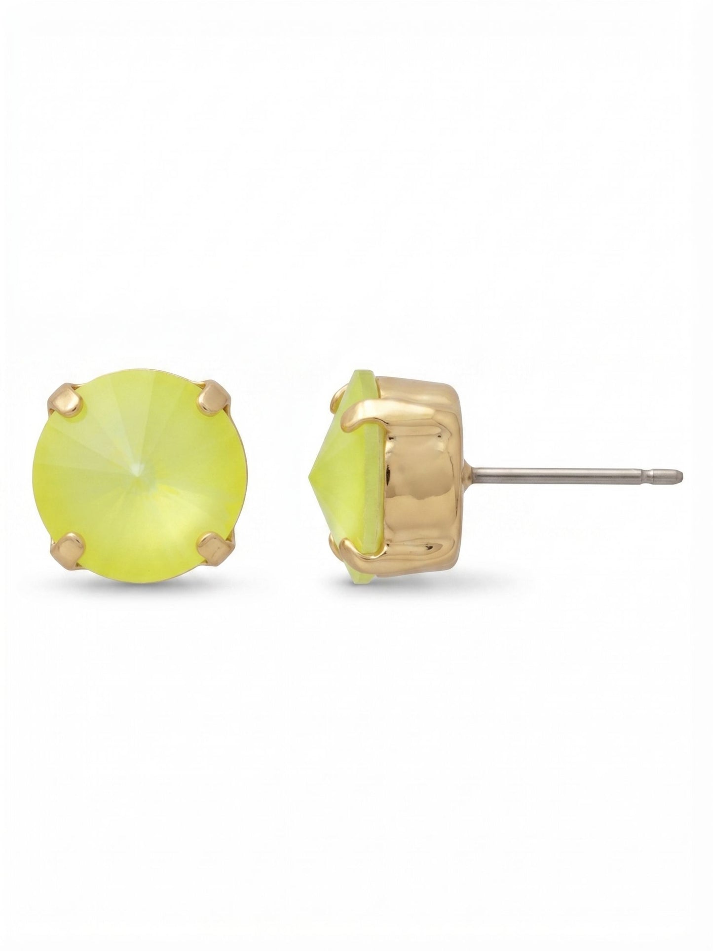 Sorrelli Electric Yellow London Stud Earrings
