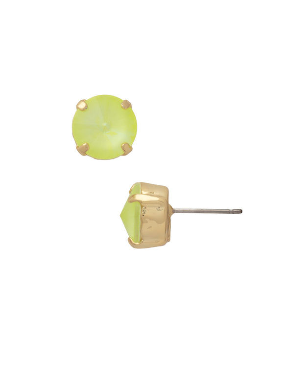 Sorrelli Electric Yellow London Stud Earrings