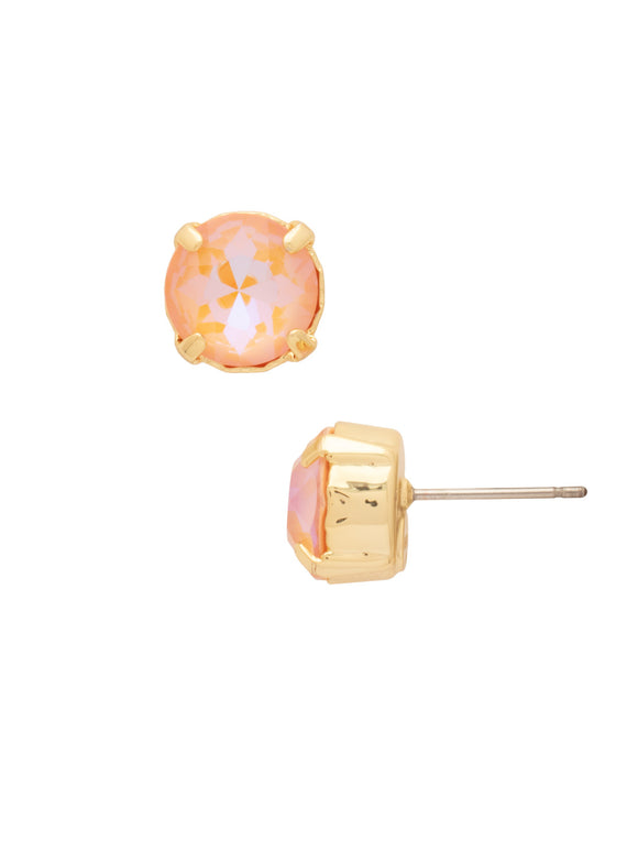 Sorrelli Peach Delite London Stud Earrings