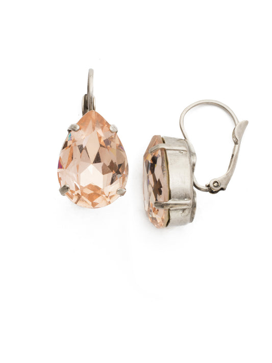 Sorrelli Snow Bunny Classic Teardrop French Wire Earring