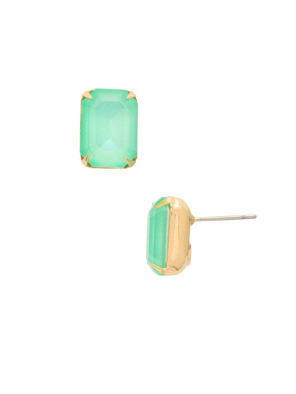 Sorrelli Mint Delite Everyday Stud Earrings