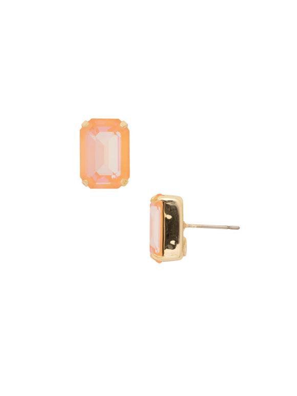 Sorrelli Peach Delite Everyday Stud Earrings