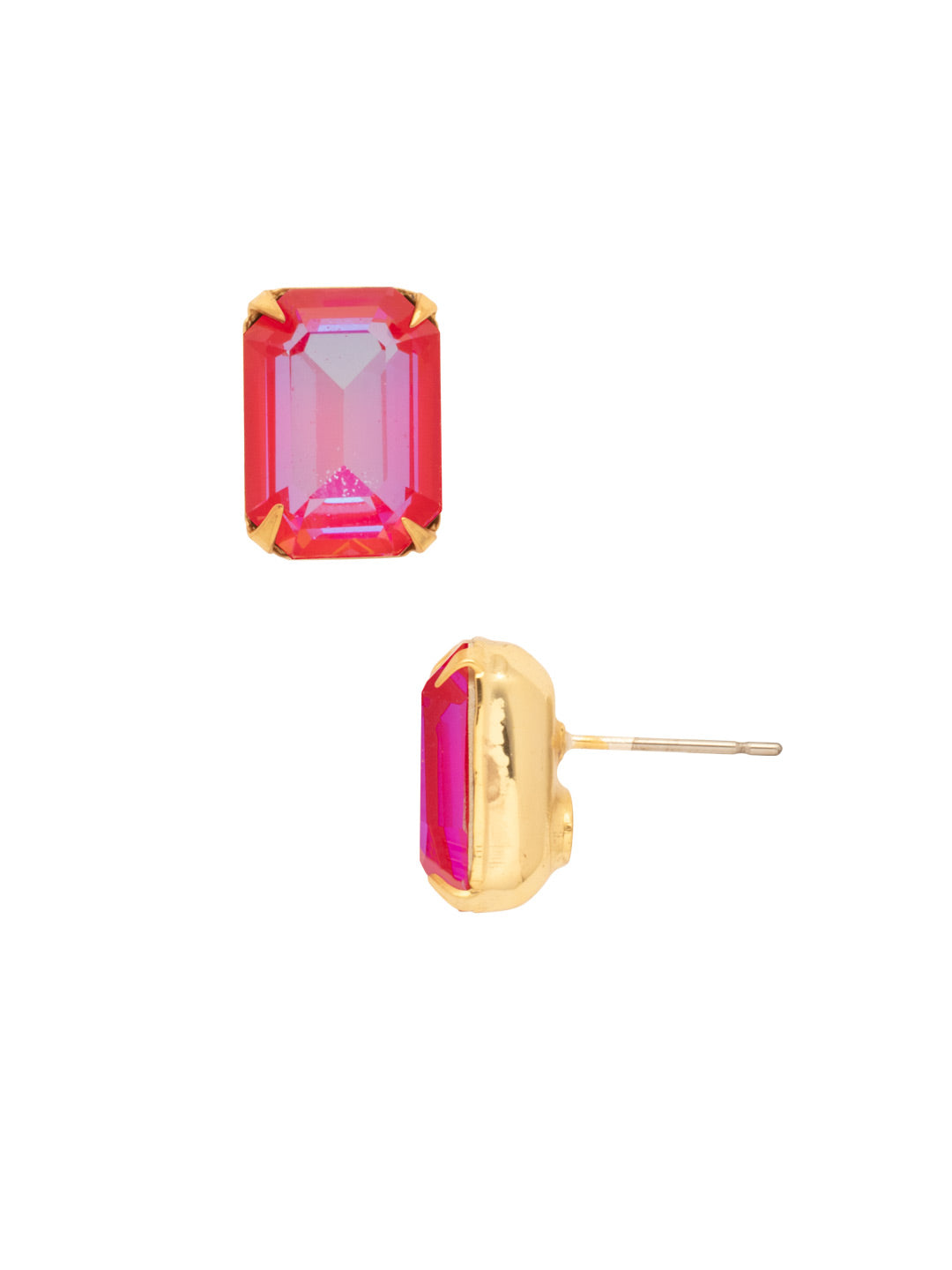 Sorrelli Royal Red Delite Everyday Stud Earrings
