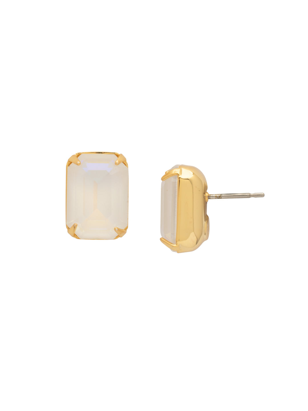 Sorrelli Ultra White Aurora Borealis Everyday Stud Earrings