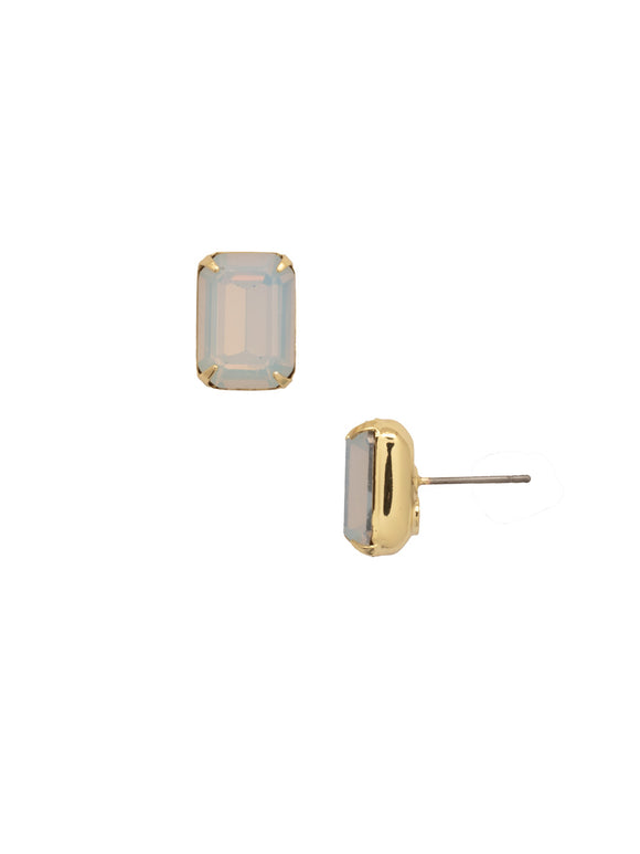 Sorrelli White Opal Everyday Stud Earrings