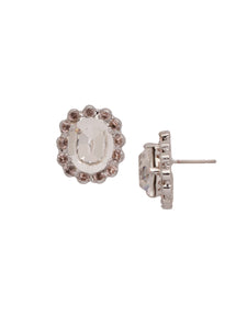 Sorrelli Snow Bunny Graycen Round Stud Earring