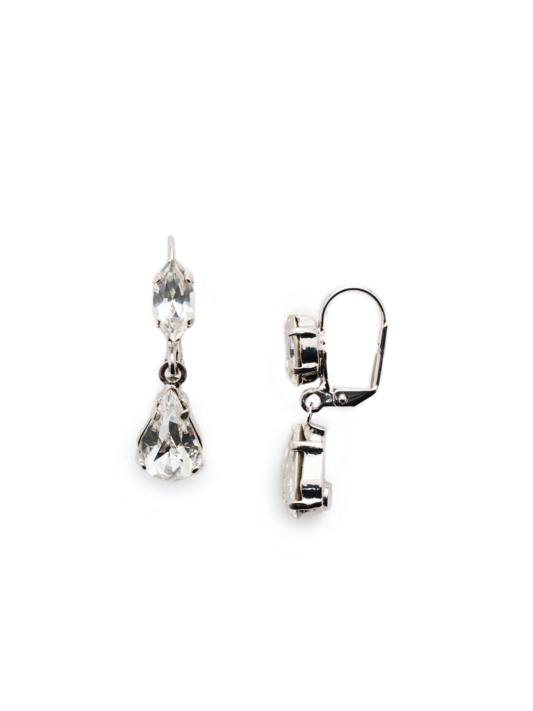 Sorrelli Crystal Teardrop Navette Dangle Earrings