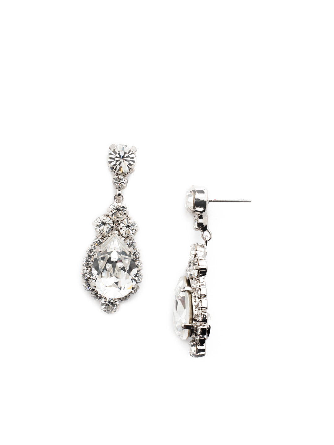 Sorrelli Crystal Central Teardrop Dangle Earrings