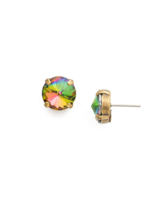 Sorrelli Volcano Radiant Stud Earrings