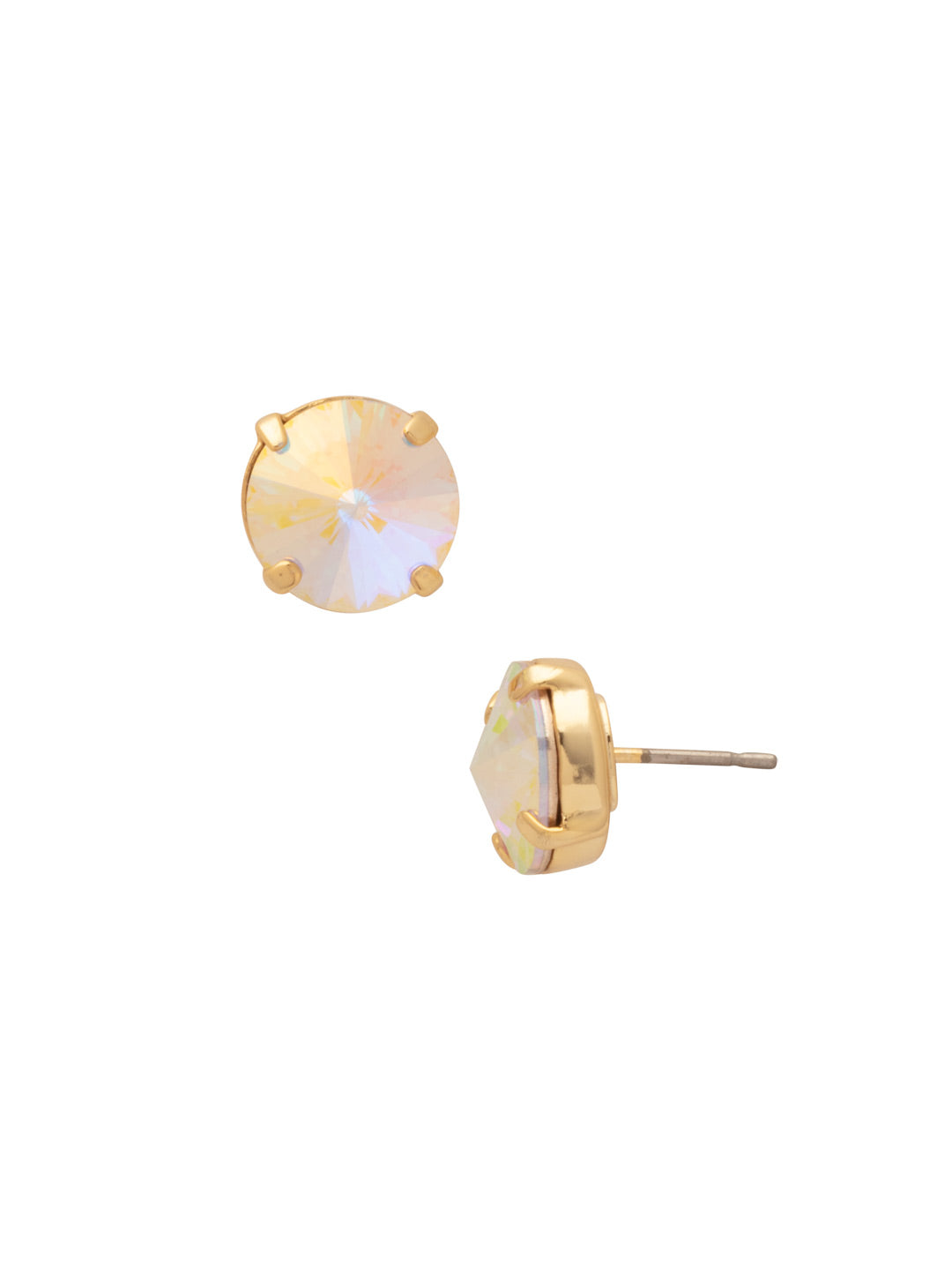 Sorrelli Crystal Aurora Borealis Radiant Stud Earrings