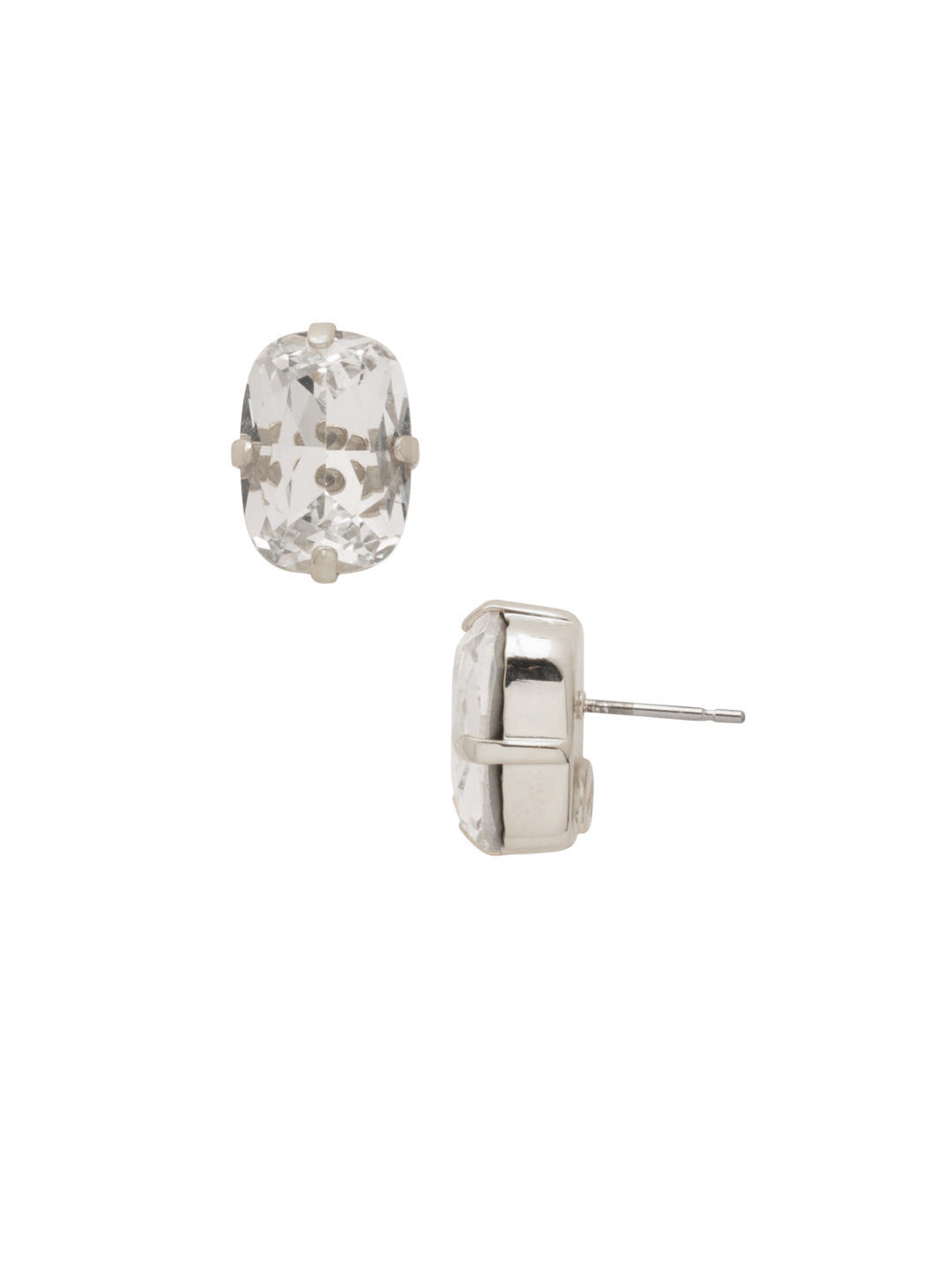 Sorrelli Crystal Nia Oval Stud Earrings