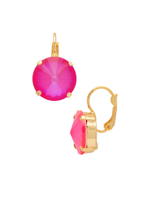 Sorrelli Electric Pink Nadine Dangle Earrings