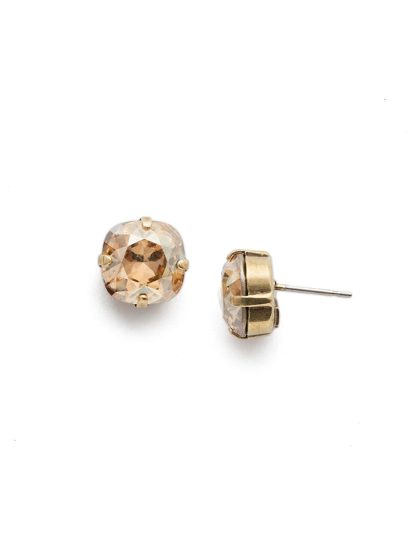 Sorrelli Dark Champagne Halcyon Stud Earrings