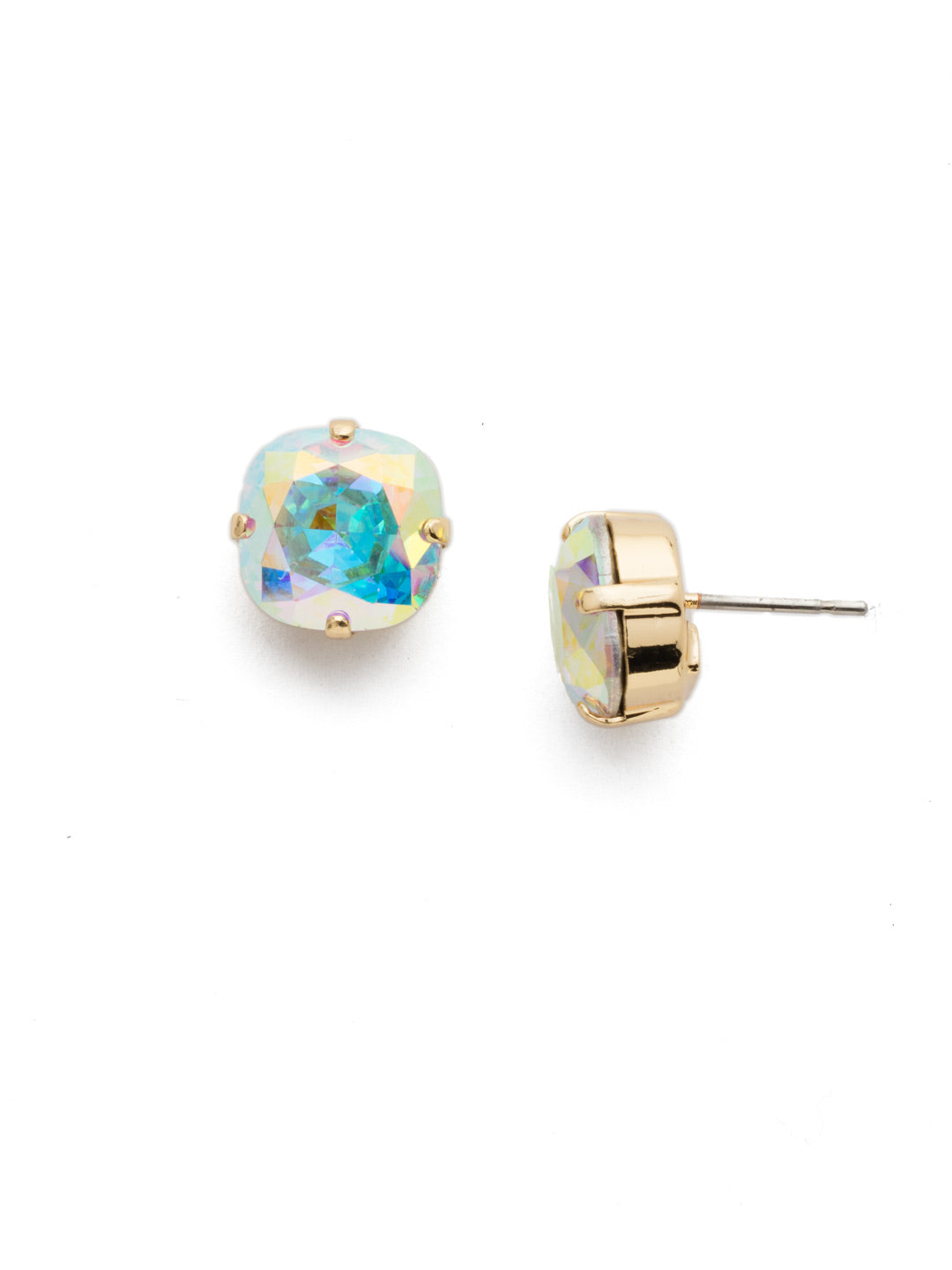 Sorrelli Crystal Aurora Borealis Halcyon Stud Earrings
